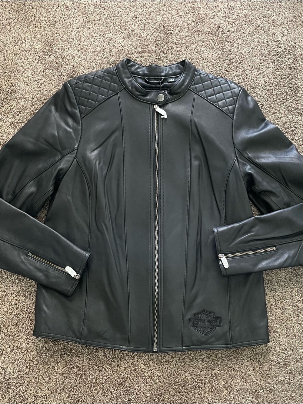 Women’s Harley-Davidson Scene Supreme Leather Jacket 98023-23VW